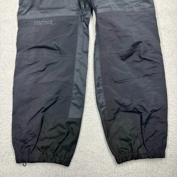 Marmot Ski Snow Snowboard Shell Pants Black Nylon Women's Size Large - Picture 3 of 13